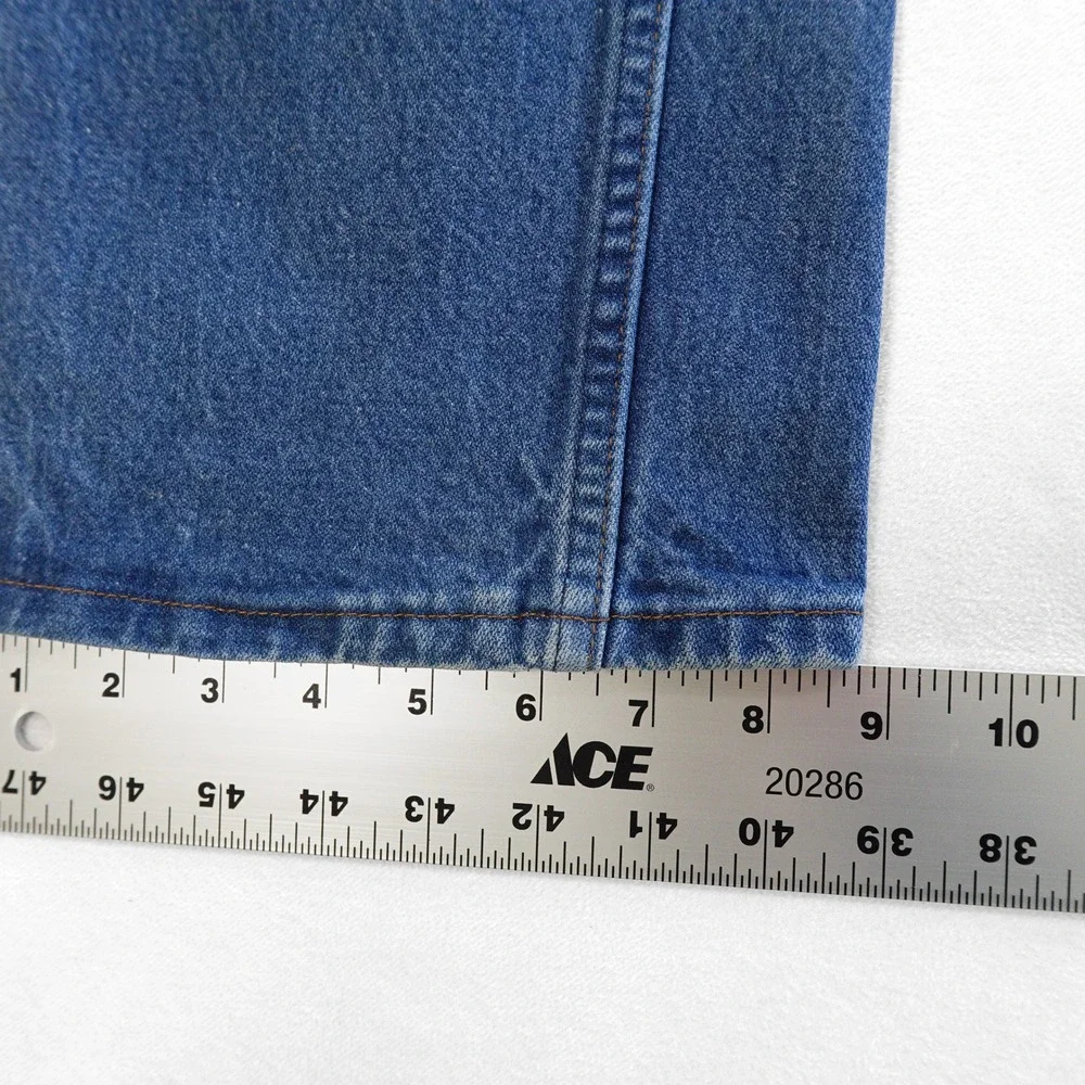 WRANGLER Men's Size 38x30 Medium Wash Cowboy Cut Original Fit Straight Leg Jeans
